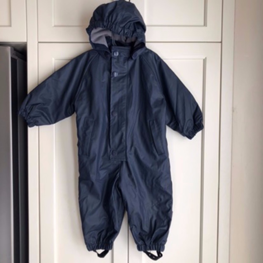 MINI A TURE Lines Rain Suit - 9m